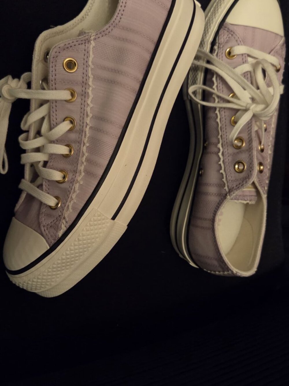 Converse Chuck Taylor All Star Lift School Daze Platform Sneakers – Lilac/Purple - Picture 9 of 11